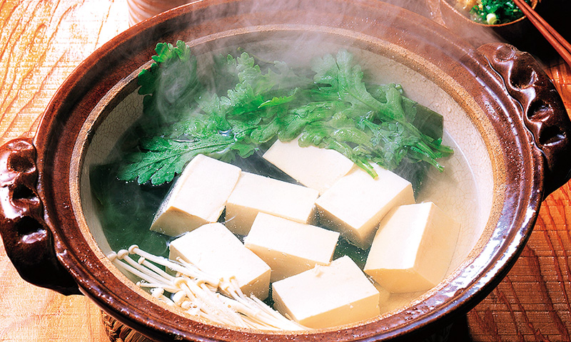 湯豆腐 一人前 500円 居酒屋天金 東支店