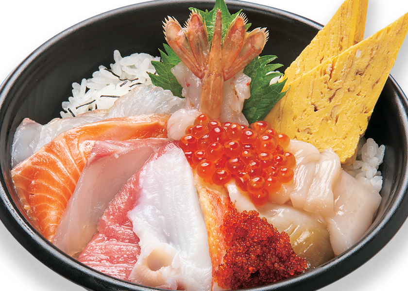 海鮮丼（中）